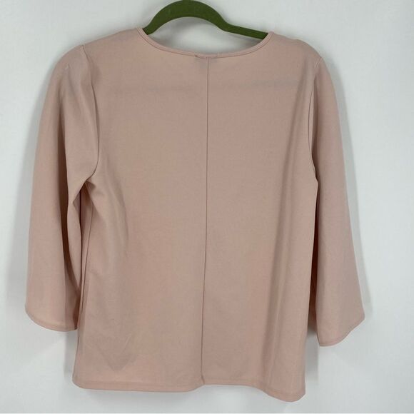 Ann Taylor Pink 3/4 Sleeve Boxy Blouse size XS - Picture 6 of 6
